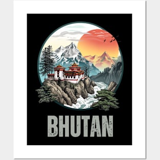 Bhutan Posters and Art